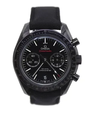 tamuuuu ブラック Omega Speedmaster Dark Side of the Moon Co-Axial Chronometer