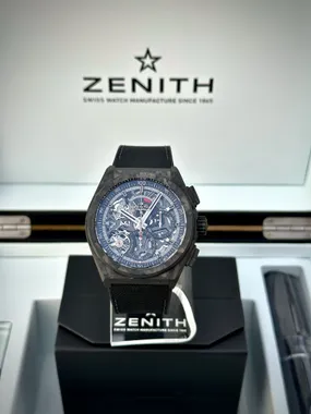 No Reserve - Zenith Defy El Primero 21 Carbon Fiber 44mm