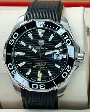 TAG Heuer Aquaracer 300M 43MM Strap Steel Black Dial
