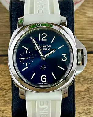 2023 Panerai Luminor Blu Mare 44MM Strap Steel Blue Dial