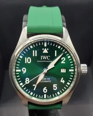 2023 IWC Pilot Mark XX Steel Green Dial (IW328205) – Grailzee