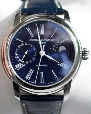 FREDERIQUE CONSTANT ドレスウォッチ 青針 FREDERIQUE CONSTANT ドレスウォッチ 青針 - メルカリ