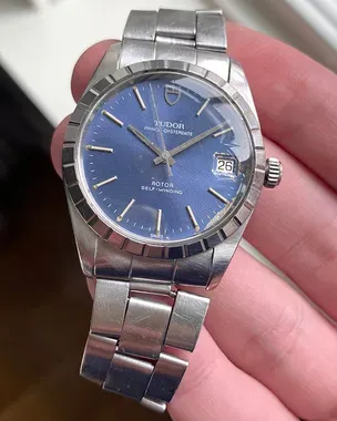 Tudor Prince Oysterdate 34MM Blue Dial Steel Bracelet (74000