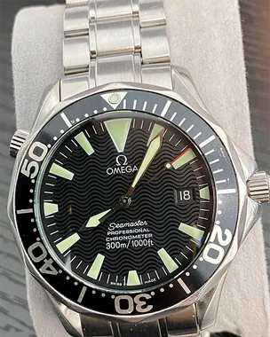 Omega Seamaster Professional 300M 41MM Black Dial Steel