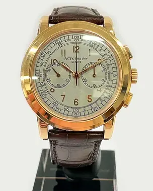 Patek Philippe Chronograph Complications 42MM Silver Dial