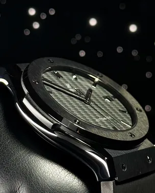 2017 Hublot Classic Fusion Black Magic 45MM Carbon Fiber