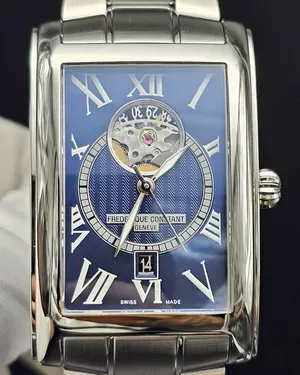 クラシック 203. MY RSO 24CD No Reserve - Frederique Constant Classics 47MM Blue Dial Steel