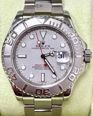 2002 Rolex Yacht-Master 40MM Silver Dial Oyster Bracelet