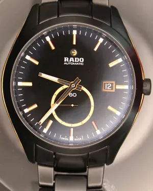No Reserve - Rado Hyperchrome XL 42MM Black Dial Ceramic